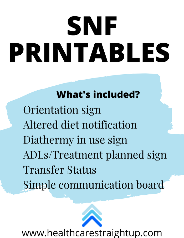 Cover of the SNF and ALF printable signage pack